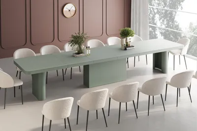 Produktbild von Design Esstisch Tisch Portono XXL ausziehbar 160 bis 412 cm Esszimmer