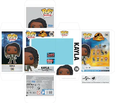 Produktbild von Funko POP Jurassic World Movies Vinyl Figur Kayla 9 cm
