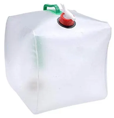 Produktbild von Tagesgut- Wasserreservoir 20 Liter - Faltbar - Tragbar - Platzsparend - PVC - Für Camping/Outdoor Aktivitäten - Wassertank