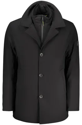 Produktbild von Herren Trenchjacke Schwarz: Wasser- und winddicht, ozeanfreundlich