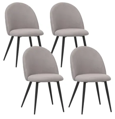 Obrázek produktu pro Židle do jídelny Albatros s látkovým potahem Capo Grey - látka Stylový vintage design, látkový potah, čalouněná židle testovaná SGS - moderní židle do kuchyně, jídelny nebo jídelního stolu