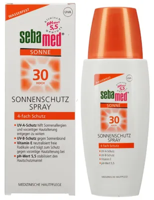Produktbild von SEBAMED Sonnenschutz Spray LSF 30 150ml PZN 14347552
