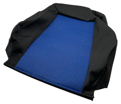 Productafbeelding van VW Golf 4 Cabrio, originele bekleding voor de stoelen, stoelbekleding voor de bestuurdersstoel, blauw/zwart