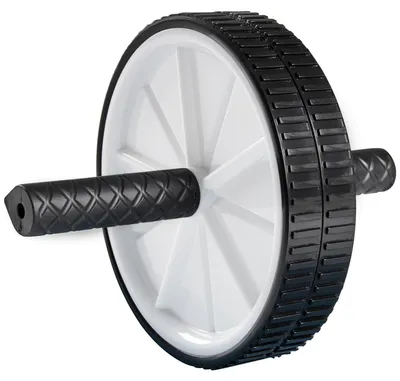 Obrázek produktu pro VirtuFit Dvojité kolo na břišní svaly Ab Wheel s ergonomickými úchyty