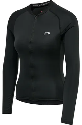 Obrázek produktu pro newline Core Biking cyklistický dres s dlouhým rukávem dámský černý L