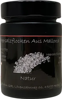 Zdjęcie produktu dla Naturalna sól morska w płatkach z Majorki 90g