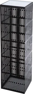 Produktbild von Casablanca by Gilde Säule Como schwarz H. 100 cm, 74174