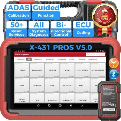 Produktbild von LAUNCH X431 PROS V5.0 kfz Diagnosegerät 2026 mit 37+ Sonderfunktionen, bidirektionale Steuerung, ECU Codierung, IMMO-Service, Personalisierung