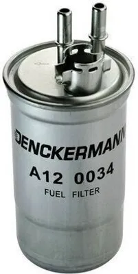 Produktbild von Kraftstofffilter DENCKERMANN A120034 für FORD MONDEO III Kombi (BWY) Leitungsfilter