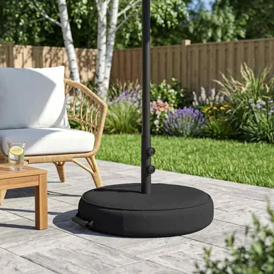 Productafbeelding van Maison Exclusive - Terrasstandaard voor parasols, 53 x 53 x 40 cm, staal