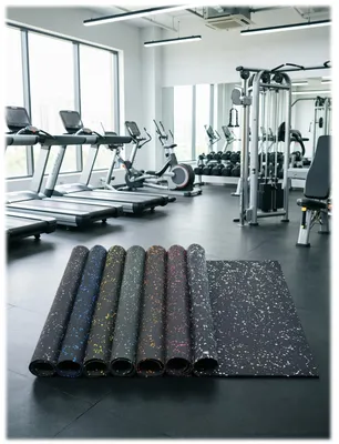 Immagine prodotto di Tappetino in gomma resistente per attrezzature da fitness