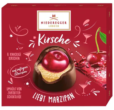 Produktbild von Niederegger Kirsche auf Marzipan 108g