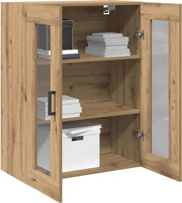 Immagine prodotto di vidaXL Armadio a muro Rovere artigianale 69,5 x 34 x 90 cm Materiale a base di legno