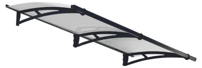 Obrázok produktu pre Strieška PALRAM-Canopia Aquila 205,5x91,5 cm antracitový polykarbonát číry