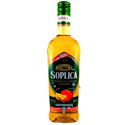 Produktbild von Soplica Likör Orange & Apfel & Zimt 0,5L 28% vol.