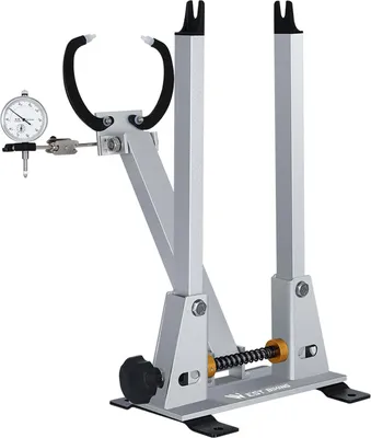 Obrázok produktu pre Stojan na centrovanie kolies s číselníkom, presné nastavenie pneumatík, držiak ráfika, náradie na opravu bicyklov BMX