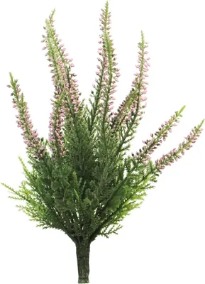 Produktbild von artplants.de Künstliche Blume Erika LANQIU auf Steckstab, rosa, 25 cm - Heidekraut künstlich