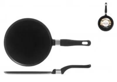 Produktbild von H&H Executive CHEF 6650732 Omelettpfanne, 32 cm max. Durchmesser, Aluminium, Antihaftbeschichtung