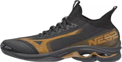 Produktbild von Mizuno Wave Lightning Neo2/Blkoyster/mpgold/Irongat/36.5/4.0