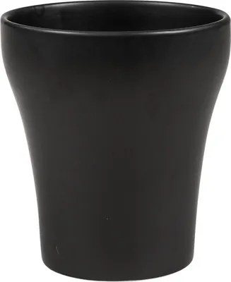 Produktbild von Wikholm form Design Pflanzgefäß / Blumentopf Keramik schwarz ⌀ 14 x H 16 cm