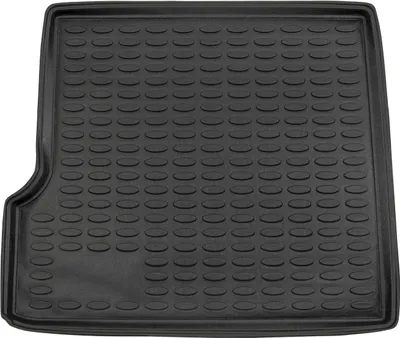 Image de Tapis De Coffre Sur Mesure Pour BMW X3 E83 2004-2010, Noir, Antidérapant, Bord Haut, Toutes Saisons