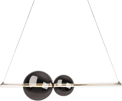 Produktbild von Näve Leuchten LED Pendelleuchte NOVA mit LED Platine dimmbar LED Pendelleuchte NOVA mit LED Platine dimmbar Pendelleuchte - LED Pendelleuchte chrom "NOVA", Hängelampe im Design Style, ausKunststoff und Glas in chrome, 150 cm hoch, Maße 105,3 x 25 cm, Inkl. LED – dimmbar