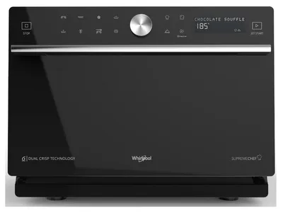 Produktbild von Whirlpool Supreme Chef MWSC 9133 SB, Arbeitsplatte, Kombi-Mikrowelle, 33 l, 1000 W, Eingebautes Display, LCD