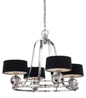 Obrázok produktu pre LED luster, závesné svietidlo, kovové sklo, D 77,5 cm