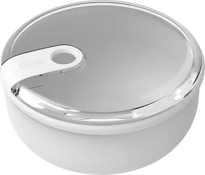 Zdjęcie produktu dla Rotho 1056901023WS, Pojemnik, Okrągły, 1,8 l, Biały, Plastik, 100 mm