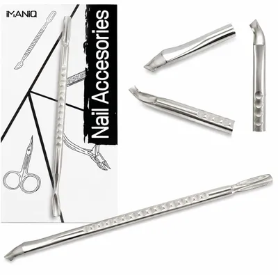Image de Pousse-cuticule concave professionnelle pour manucure