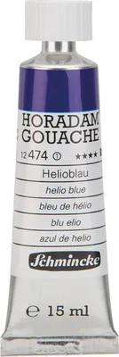 Produktbild von Schmincke 15ml HORADAM Gouache Helioblau Gouache 12 474 006