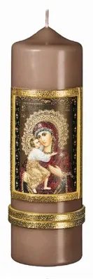 Produktbild von Marienkerze Madonna mit Kind 20 x 6 cm