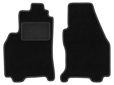 Zdjęcie produktu dla Wielganizator dywaniki welurowe LUX przednie do Ford Cougar coupe (1998-2004) - czarne dywaniki samochodowe BASIC komplet (2 szt.)