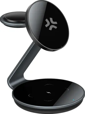 Produktbild von MAGSTAND3IN1EVO 3-in-1-Magnetständer Kabelloses Laden 15 W
