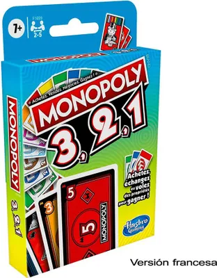 Obrázek produktu pro Monopoly F1699447, karetní hra, strategická hra, od 7 let, standardní vydání, rodinná hra