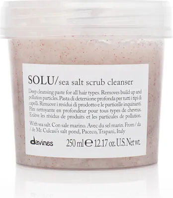 Produktbild von Davines SOLU Sea Salt Scrub Cleanser 250 ml