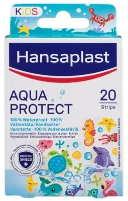 Produktbild von Hansaplast Aqua Protect Kids Pflaster (20 Stück)