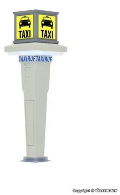 Image de Viessmann H0 : station de taxis avec éclairage LED 1378