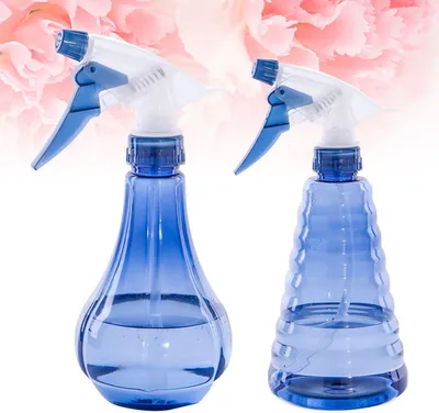 Produktbild von 2 Stück 200ml Kunststoff-Wassersprühflaschen für Pflanzen mit verstellbarem Sprühkopf und ergonomischem Griff, wiederverwendbar für Garten und Friseursalon