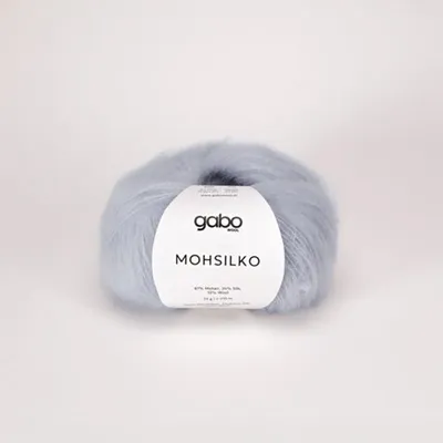 Produktbild von Gabo Wool Mohsilko:  Mischung aus Mohair, Seide & Merino - Blau