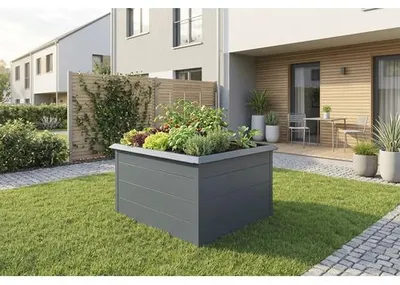 Produktbild von Hochbeet Floraworld 103 x 82 x 76 cm anthrazit