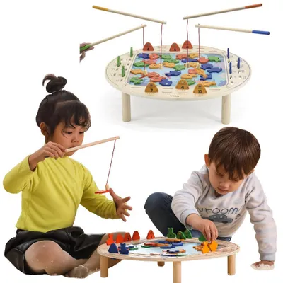 Immagine prodotto di Viga Gioco Pesca in Legno