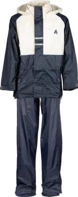 Produktbild von Regenanzug Junior Blau/Weiß Größe 128