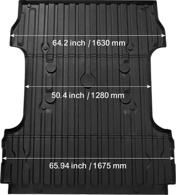 Produktbild von Lkw-Bettmatte, maßgeschneidert für Ford-Trucks, wetterbeständiges Design, Ford 68FT