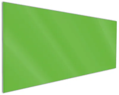 Produktbild von Wallario Küchenrückwand aus Glas, Größe: 125 x 50 cm, Motiv: Maigrün | Spritzschutz | abwischbar | pflegeleicht | in