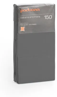 Zdjęcie produktu dla Prześcieradło Paduana ciemnoszare 180 x 270 cm