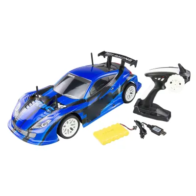 Produktbild von Ferngesteuertes Auto, RC-Auto im Maßstab 1:10, Allrad-Geländewagen, 2,4 GHz, bis 20 km/h, lange Akkulaufzeit, hochwertige PVC-Hülle