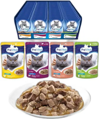 Obrázok produktu pre PREVITAL - kuracie, teľacie, losos, hydina - pre dospelých