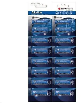 Productafbeelding van AgfaPhoto Power alkaline batterij, 1,5V, LR03/AAA, blisterverpakking met 16 stuks