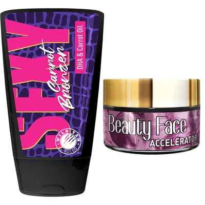 Produktbild von Wild Tan Sexy Carrot Bronzer + Beauty Face Jar